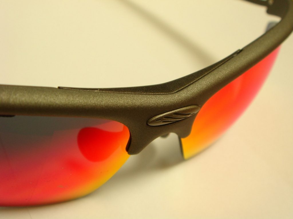 Sports sunglasses.
